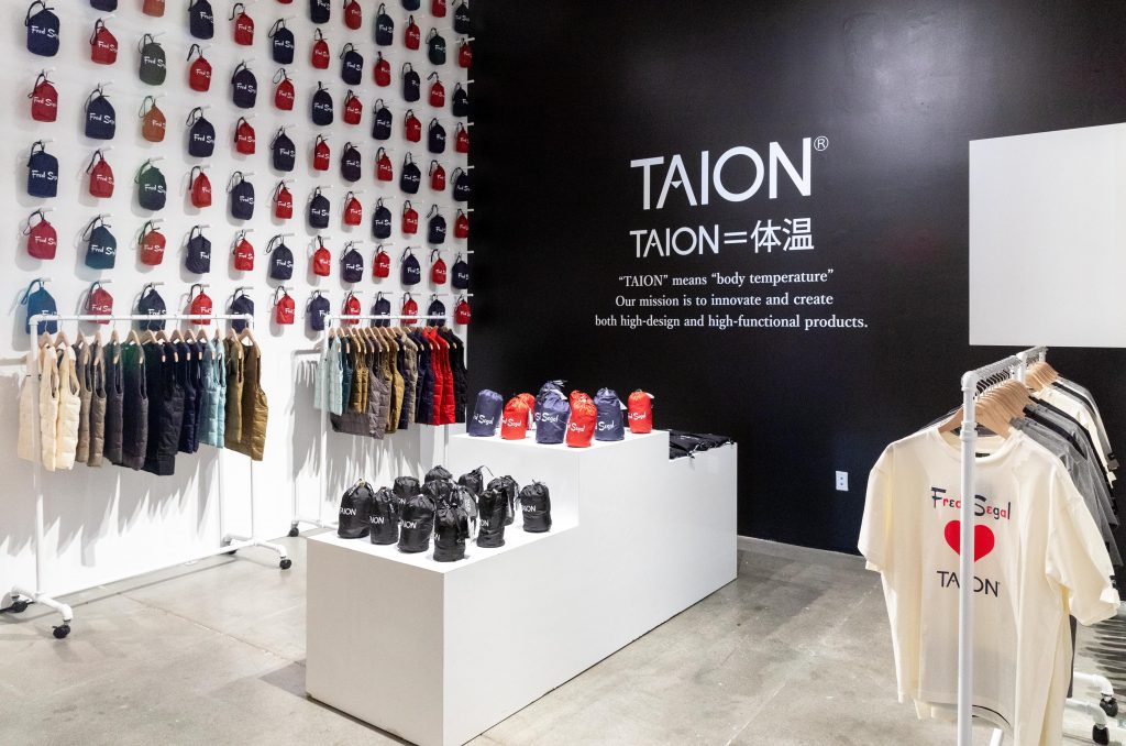 TAION POP-UP SHOP @Fred Segal L.A. – TAION INNER DOWN WEAR-公式通販サイト