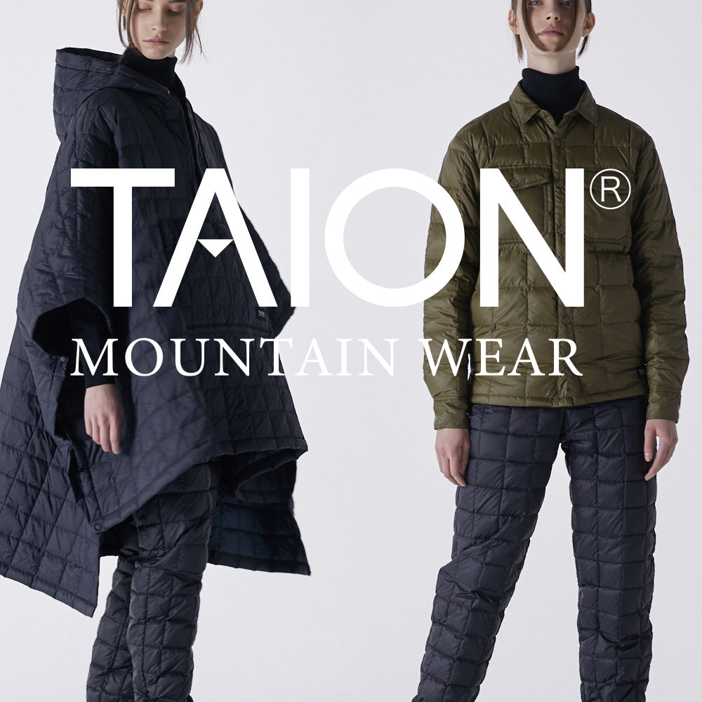 MOUNTAIN LINE 新作登場 -part1- – TAIONインナーダウン公式ブランドサイト