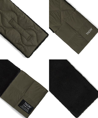 クレイジーキルト リバーシブルダウンボアマフラー※10周年記念商品