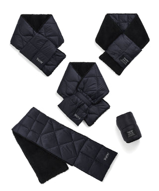 クレイジーキルト リバーシブルダウンボアマフラー※10周年記念商品