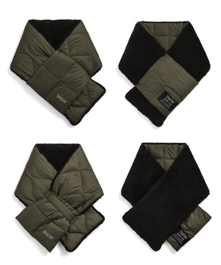 クレイジーキルト リバーシブルダウンボアマフラー※10周年記念商品