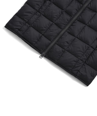 ベーシック ハイネックWジップ インナーダウンベスト<TAION-002WZ>