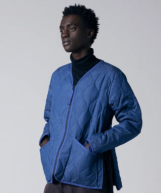 ブルーデニム/モデル身長 184cm/着用サイズ L