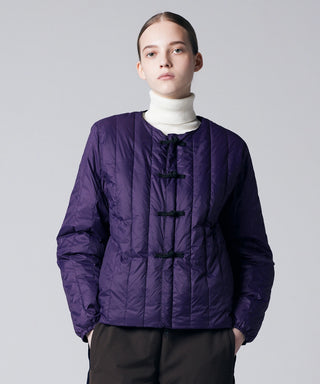 パープル×ブラック(表側)/モデル身長 170cm/着用サイズ XS