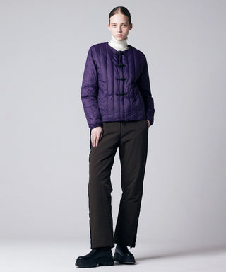 パープル×ブラック(表側)/モデル身長 170cm/着用サイズ XS