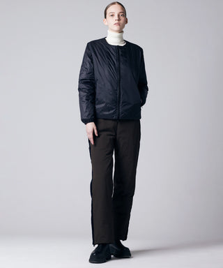 パープル×ブラック(裏側)/モデル身長 170cm/着用サイズ XS