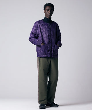 ブラック×パープル/モデル身長 184cm/着用サイズ L