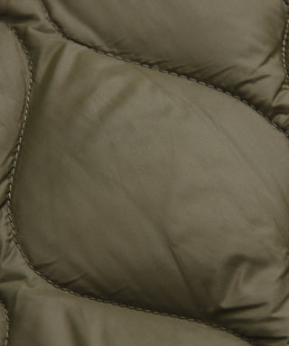 ミリタリー M65 ライナーWジップ ショートダウンジャケット-ソフトシェル<TAION-M65LSZBML-1SH>