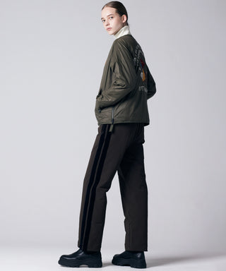 ダークチョコ(ダークネイビー)/モデル身長 170cm/着用サイズ XS