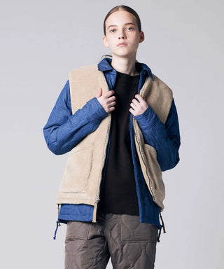 コヨーテ×ベージュ/モデル身長 170cm/着用サイズ XS