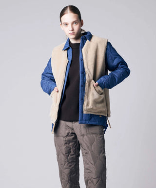 コヨーテ×ベージュ/モデル身長 170cm/着用サイズ XS