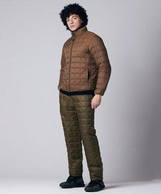 ライトブラウン×ベージュ/モデル身長 180cm/着用サイズ L