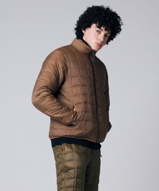 ライトブラウン×ベージュ/モデル身長 180cm/着用サイズ L