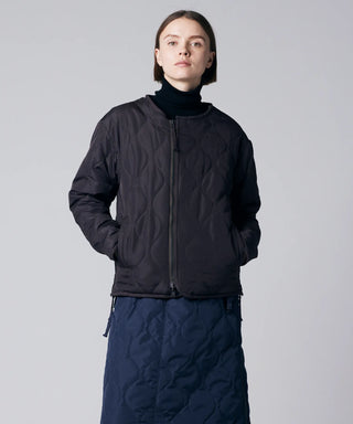 ダークチョコ×ベージュ/モデル身長 171cm/着用サイズ XS