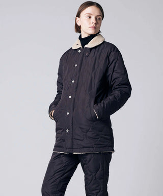 ダークチョコ×ベージュ/モデル身長 171cm/着用サイズ XS