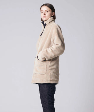 ダークチョコ×ベージュ/モデル身長 171cm/着用サイズ XS