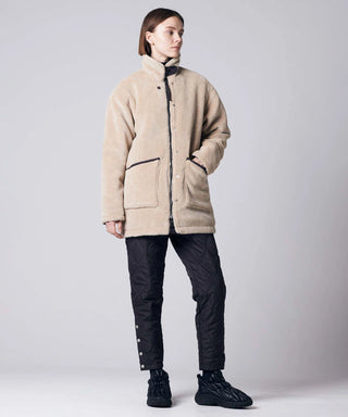 ダークチョコ×ベージュ/モデル身長 171cm/着用サイズ XS