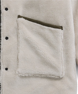 ミリタリー リバーシブル N-1 ダウンジャケット<TAION-R119ZBML-1>