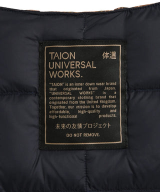 TAION × Universal Works リバーシブル ミリタリーベスト<UW-TA-R004Z>