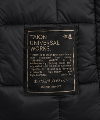 TAION × Universal Works リバーシブル ダウンジャケット<UW-TA-R101B>