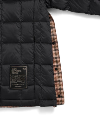 TAION × Universal Works リバーシブル ダウンジャケット<UW-TA-R101B>