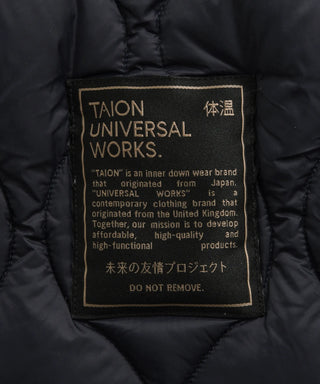 TAION × Universal Works リバーシブル ダウンモッズコート<UW-TA-R106MJ>