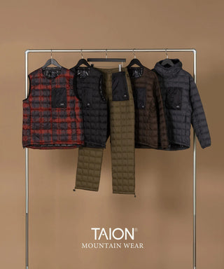 マウンテン ライトダウンフーディー<TAION-106BXMT-800>
