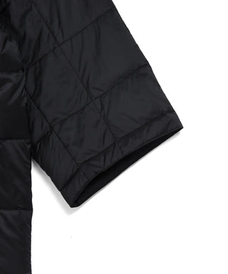 ベーシック クルーネック七分袖 ダウンジャケット<TAION-014>