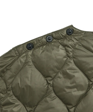 ミリタリー ディタッチャブルスリーブ ダウンジャケット-ソフトシェル<TAION-100ALSDBML-1>