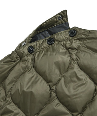 ミリタリー ディタッチャブルスリーブ ダウンジャケット-ソフトシェル<TAION-100ALSDBML-1>