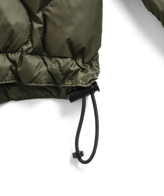 ミリタリー ディタッチャブルスリーブ ダウンジャケット-ソフトシェル<TAION-100ALSDBML-1>