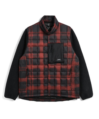 color_チェック(ブラック/レッド)