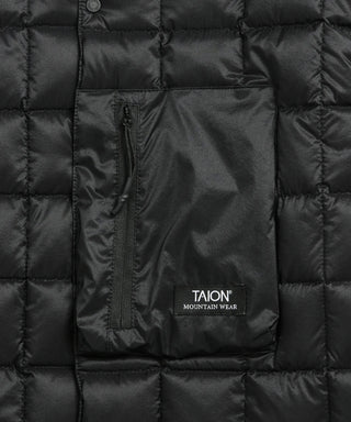 マウンテン クラシックハイネック ライトダウンジャケット<TAION-102BCMT-800SPX>