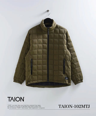 マウンテン ハイネック ダウンジャケット<TAION-102MTJ>