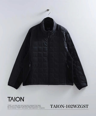 スポーツ アクティブ ハイネック ダウンジャケット<TAION-102WZGST>