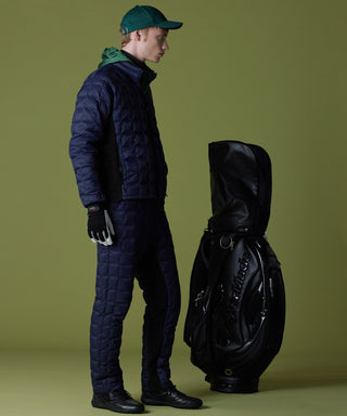 ネイビーセットアップ/モデル身長 178cm/着用サイズ L*パンツ別売り(TAION-131TGST)