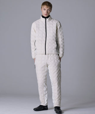 オフホワイトセットアップ/モデル身長 178cm/着用サイズ L*パンツ別売り(TAION-131TGST)