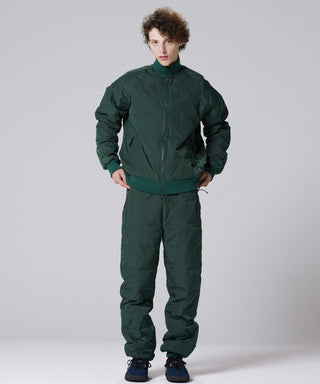 ダークグリーンセットアップ/モデル身長 183cm/着用サイズ L*パンツ別売り(TAION-131TPSC)