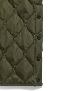 ミリタリー クルーネック ダウンジャケット<TAION-W104B2ML-1>