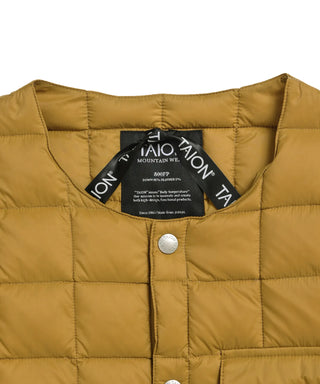 マウンテン クルーネック ダウンジャケット<TAION-104BMT>