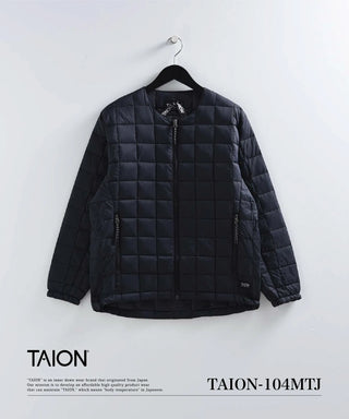 マウンテン クルーネック ダウンジャケット<TAION-104MTJ>