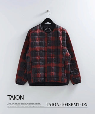 マウンテン アクティブ クルーネック ライトダウンジャケット<TAION-104SBMT-DX>