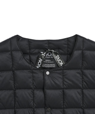 マウンテン アクティブ クルーネック ライトダウンジャケット<TAION-104SBMT-DX>