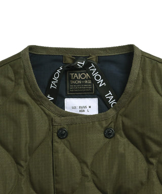 ミリタリー ダブル ダウンジャケット<TAION-104WBPML-1>
