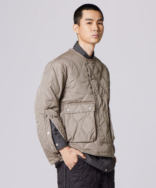 ライトモカ/モデル身長 180cm/着用サイズ L