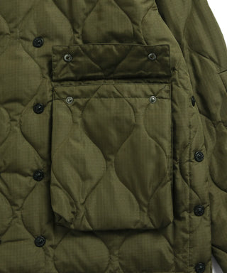 ミリタリー ダブル ダウンジャケット<TAION-104WBPML-1>