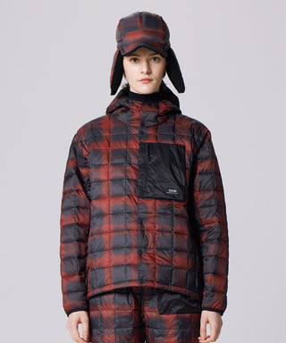 チェック(ブラック/レッド)/モデル身長 169cm/着用サイズ XS