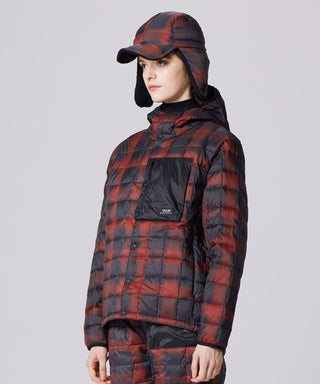 チェック(ブラック/レッド)/モデル身長 169cm/着用サイズ XS