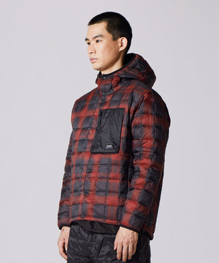 チェック(ブラック/レッド)/モデル身長 180cm/着用サイズ L