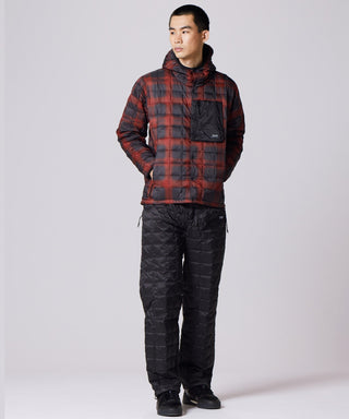 チェック(ブラック/レッド)/モデル身長 180cm/着用サイズ L